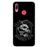 Capa Hapdey para Huawei Y7 2019 - Y7 Prime 2019 Design Cobra e Caveira Fear None, Respect Few em Silicone Flexível e TPU Preto_0