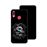 Capa Hapdey para Huawei Y7 2019 - Y7 Prime 2019 Design Cobra e Caveira Fear None, Respect Few em Silicone Flexível e TPU Preto_2
