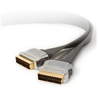 Techlink Scart - Scart, 0.5 m cabo SCART 0,5 m SCART (21-pin) Cinzento - 1