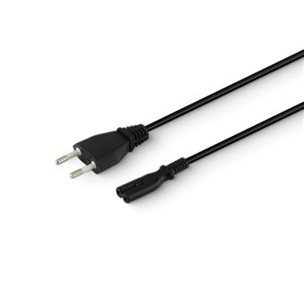 Cabo Alimentação Ac Alpha-Elettronica Plano / Tipo 8 Iec C7 1.5M Polybag - 1