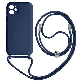 Capa Cordão Avizar Para Iphone 11 | Bracelete Semi-Rígido | 80Cm - Azul - 1