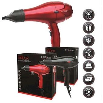 Secador Dreox Ref 0440107 Si | 2000 W - Vermelho - 1