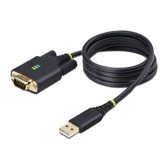 Cabo de Série StarTech.com 1P3FFCB-USB-SERIAL | Preto - 1