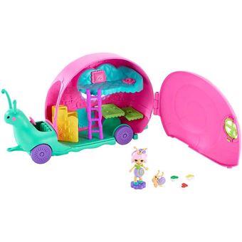 Caracol Motorhome Enchantimal com Saxon Snail - Mattel - 1