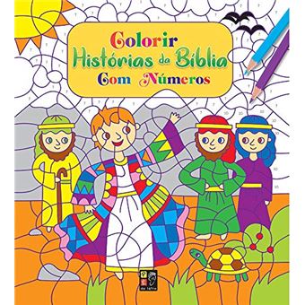 Colorir Historias Da Biblia Com Numeros - 1