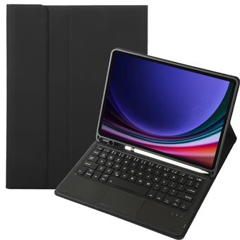 Capa com Teclado Bluetooth FOXDOCK para Samsung Galaxy Tab S10 FE | Flip | Dobrável | Touchpad | Preto - 1