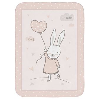 Manta de bebé super suave Kikka Boo Rabbits in Love | 110x140cm - 1