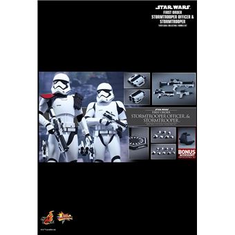 Figura Hot Toys MMS335 - Star Wars : The Force Awakens - First Order Stormtrooper Officer And First Order Stormtrooper - 1