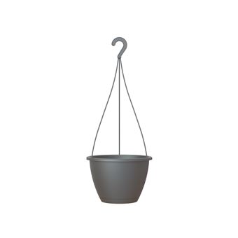 Vaso de Suspensão Artevasi Algarve | 30 cm - Antracite - 1