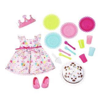 Conjunto de boneca Zapf BABY born Deluxe Partytime - 1