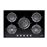 Placa de Cozinha a Gás Encastrável Candy CVG75SWGNX Preto_0
