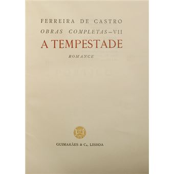 A tempestade. [brochado] - 1