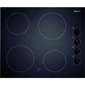 Placa de Indução Beko HIC 64100 | Elétrica | 58 cm | 4 Zonas | Preto - 1