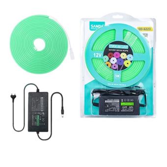 Tiras de Luz LED SANDA SD-6223 | 5 Metros | Neon | 12V - Verde - 1