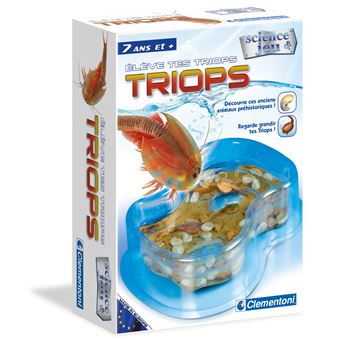 Conjunto de Ciência e Brinquedos Clementoni 62254 Éléve Tes Triops