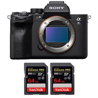 Sony Alpha a7S III Corpo + 2 SanDisk 64GB Extreme PRO UHS-II SDXC 300 MB/s + PDF 15 Técnicas para Melhorar as suas Fotografias - 1