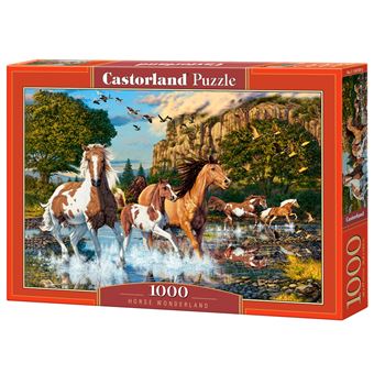Puzzle Castorland Horse, Animal C-104789-2 | 1000 Peças - 1