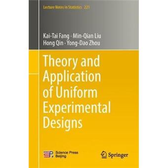 Theory And Application Of Uniform Experimental Designs - 1