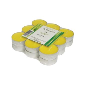 Pack de 18 Tealights Ceras Roura - Essência Citronela - 1