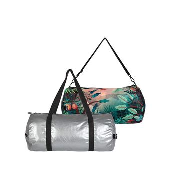 Saco De Viagem LOQI Metallic Matt Silver Weekender Reversível - 1