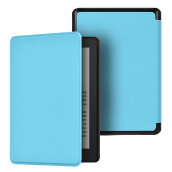Capa FLOODKING para Amazon Kindle Paperwhite6 | Couro PU Magnético | Modo Automático | Proteção Total | Azul Céu - 1