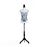 Manequim Feminino de Costura HOMCOM Altura Ajustável a 130-168cm_1