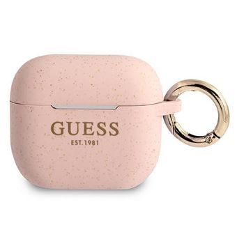 Capa Original Silicone Guess Airpods 3 Rosa - 1