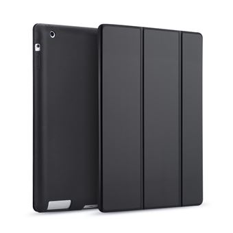 Capa 3 Dobras Smart Case Trifold Slim Multi4you para Apple iPad Air / Air 2 / Pro 9.7 / 2017 - Preto - 1