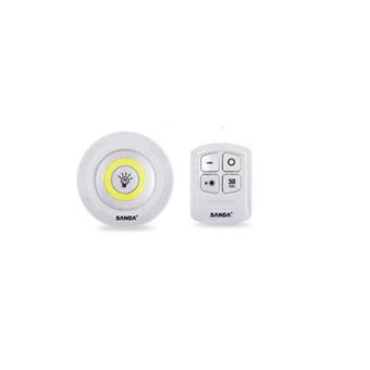 Luz LED Portátil com Controlo Remoto SANDA SD-5725 - Branco - 1