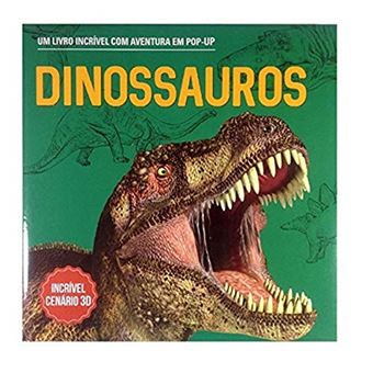 Mundo dos dinossauros - Livro pop up