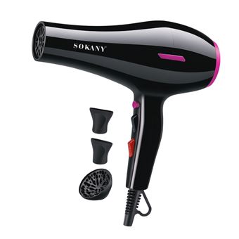 Secador de Cabelo Sokany SK-14002 | 2400W | Preto - 1