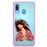 Capa Hapdey para Samsung Galaxy A40 2019 Design Hair Flip em Silicone Flexível e TPU Cor-de-Rosa_0