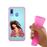 Capa Hapdey para Samsung Galaxy A40 2019 Design Hair Flip em Silicone Flexível e TPU Cor-de-Rosa_3