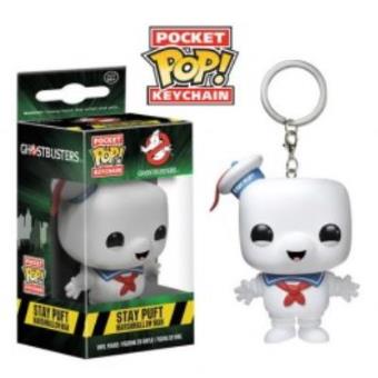 Porta-chaves Funko Pocket Pop! Ghostbusters - Stay Puft Marshmallow Man - 1