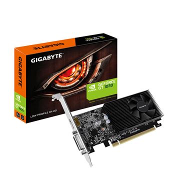 Placa de Vídeo GIGABYTE GV-N1030D4-2GL | Preto - 1