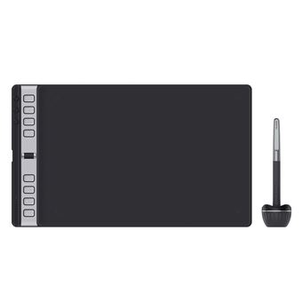 Mesa Digitalizadora com Tela HUION H1061P Inspiroy 2 L + Lápis sem Bateria PW110 | 3 Teclas de Grupo Scroller - Preto - 1
