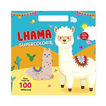 Supercolorir - Lhama - 1