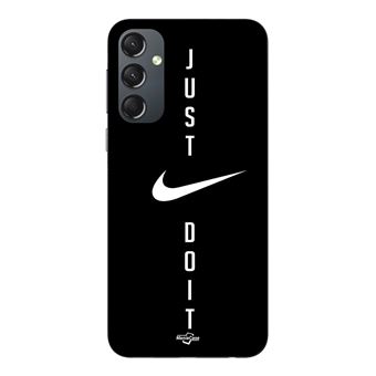 Capa Maniacase para Samsung Galaxy A54 | Nike logótipo Just do it fundo preto - 1