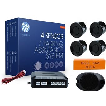 Kit 4 Sensores de Estacionamento Tech para Automóvel - 1