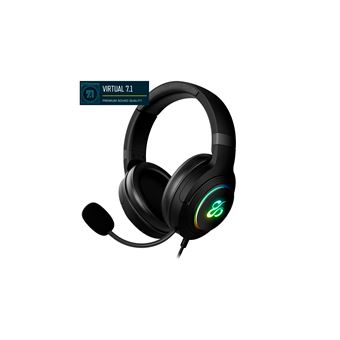 Auscultadores Gaming Newskill Gaming Sobek | Preto - 1