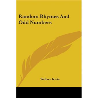 Random Rhymes And Odd Numbers - Paperback - 2007 - 1