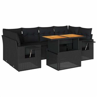 Conjunto de Mobiliário de Exterior VidaXL 3271650 - 1