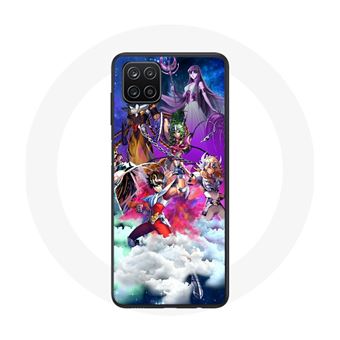 Capa Maniacase para Samsung Galaxy A12 Les Cavaloiers Du Zodíaco Anime Culte Saint Seiya Anime - 1