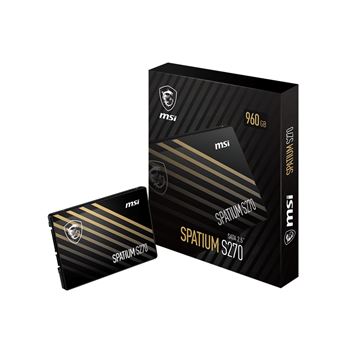 Disco SSD MSI Spatium S270 SATA 2.5 960GB | 2.5" | 1 TB - 1