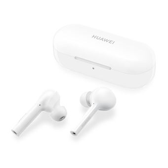 Auriculares Bluetooth True Wireless HUAWEI FreeBuds CM-H1C IPX4 | Som Binaural | Redução de Ruído de Chamada - Branco - 1
