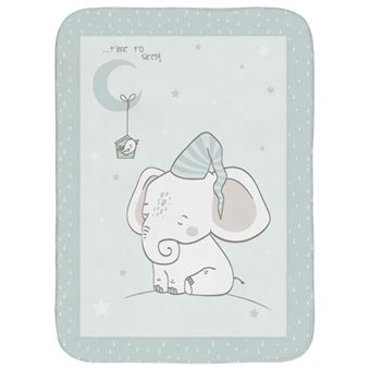 Manta de bebé super suave Kikka Boo Elephant Time | 80x110cm - 1