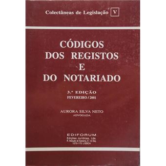 Código dos registos e do notariado. - 1