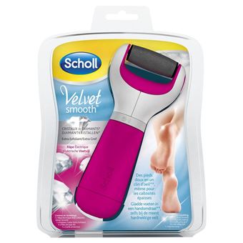 Smoother elétrico Scholl Velvet Smooth Express Pedi | Rosa, Branco - 1