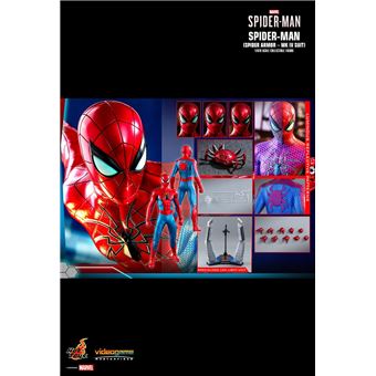 Figura Hot Toys VGM43 - Marvel Comics - Marvel's Spider-Man - Spider-Man Spider Armor MK IV Suit Version - 1