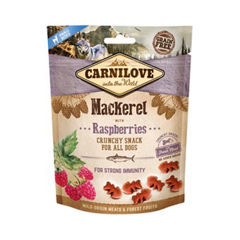 Snack para Cão Carnilove Dog Crunchy Mackerel & Raspberries 200 g - 1